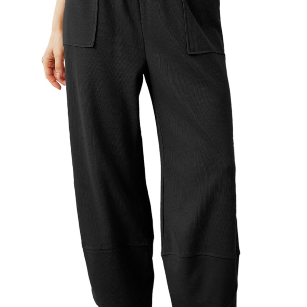 Elegant Black Joggers for Women